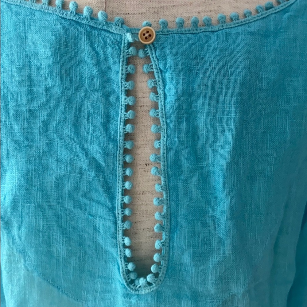 Linen Coverup from Greece - Picture 5 of 7